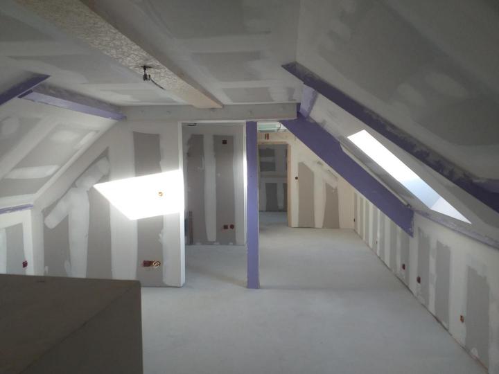 Pose de placo Croisilles