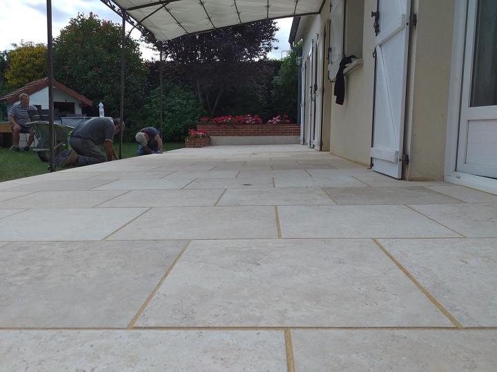 Pose de carrelage Croisilles