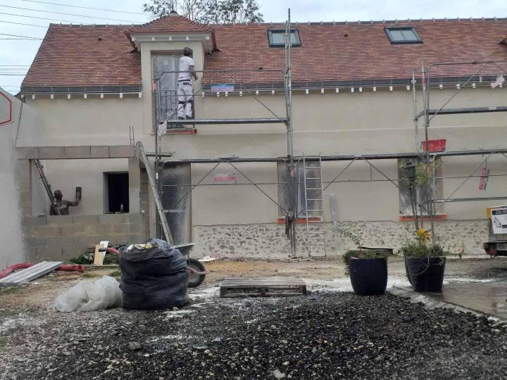 Ravalement de façade Croisilles