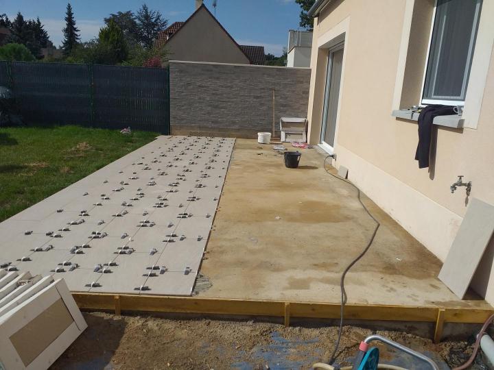 Pose de carrelage Croisilles